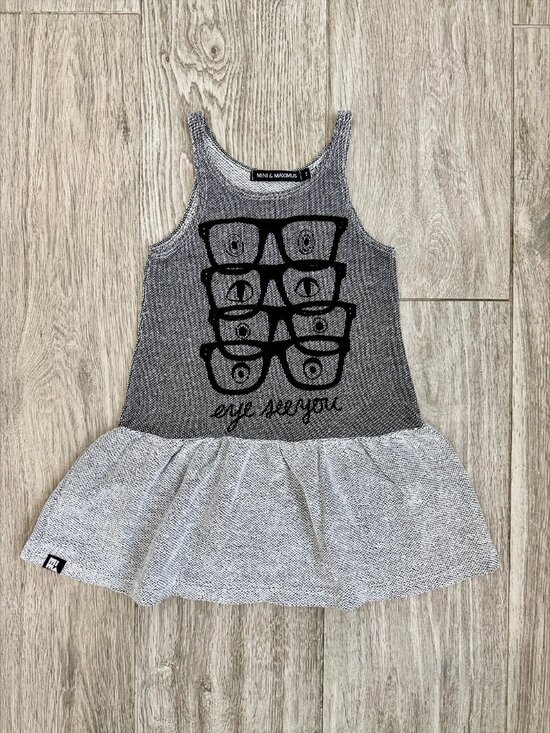 mini & maximus Other - Like New Mini & Maximus Eye See You Knit Tank Dress - Size 2-3